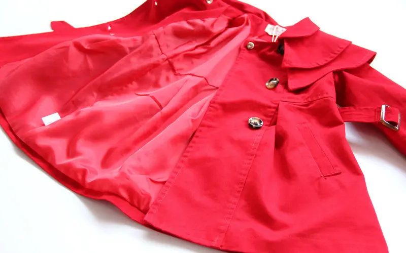 Г. детская одежда, пальто плащ-Пыльник в европейском и американском стиле, пальто с поясом для девочек нарядная одежда