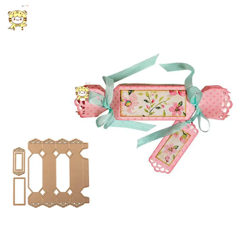 

BM TYFM Candy Box Metal Cutting Dies Stencils for DIY Scrapbooking/photo album Decorative Embossing DIY Paper Card