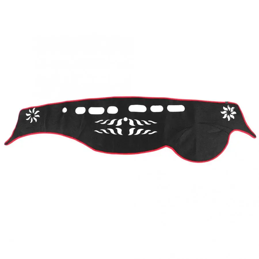 Чехол на сиденье автомобиля крышка приборной панели коврик покрытие для приборной панели солнцезащитный козырек Нескользящая Накладка подходит для Nissan Patrol 2012- araba aksesuar