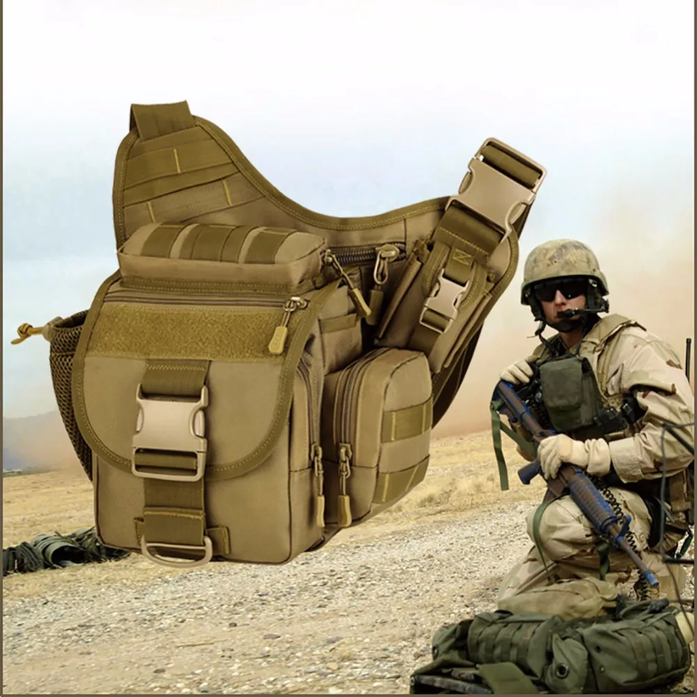 N 2017 военные один сумка армия сумка Камера сумка Для мужчин Для женщин на открытом воздухе циклах седельная сумка тактика камуфляж прочный