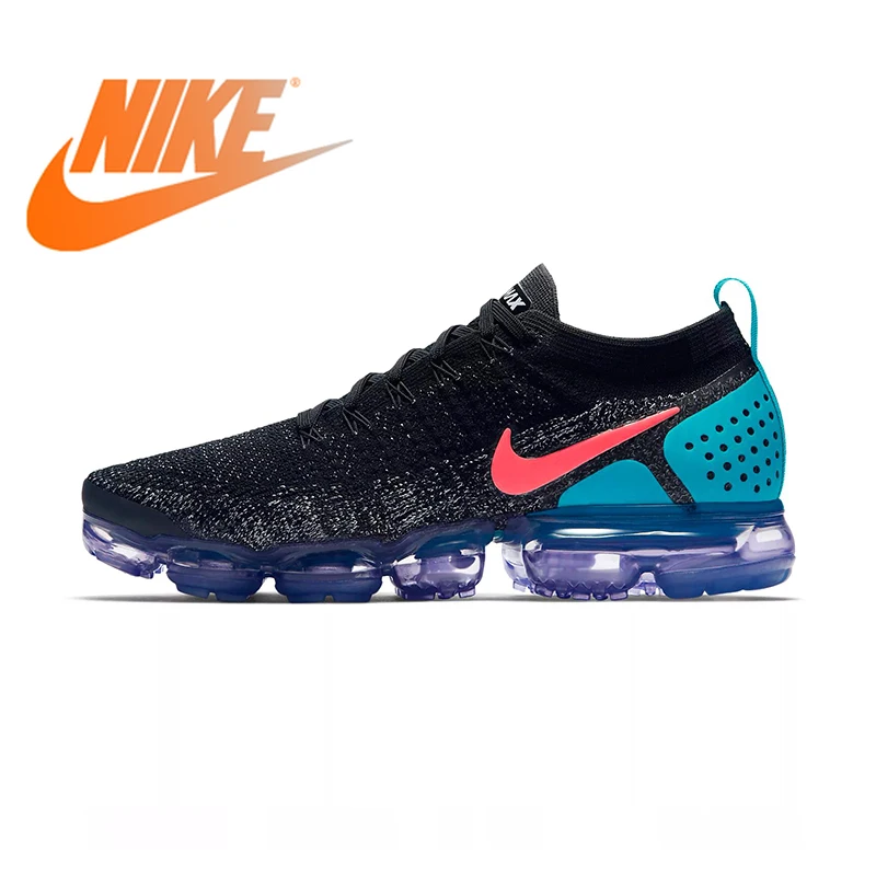 

Original Authentic NIKE AIR VAPORMAX FLYKNIT 2.0 Men's Running Shoes Breathable Outdoor Sports Shoes Good Quality 942842-003