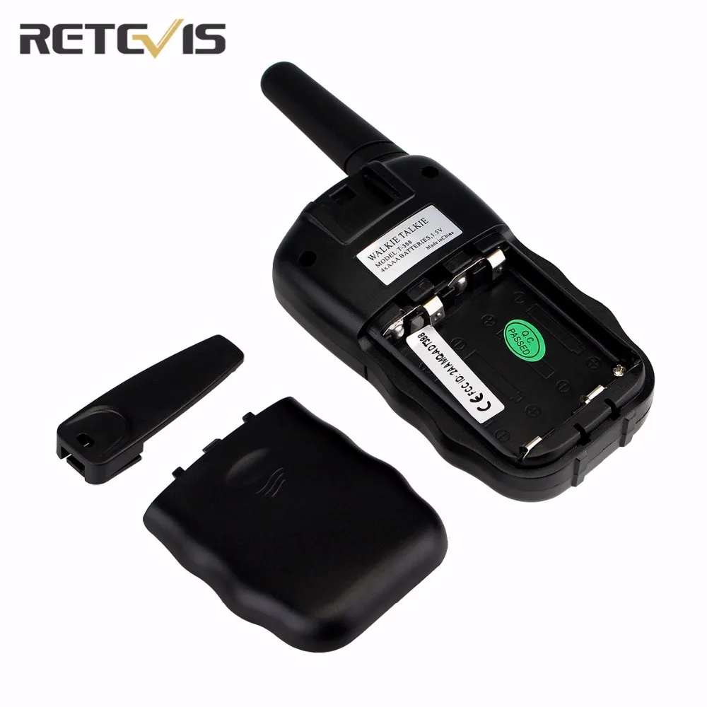 2 pcs 5 Colors EU Frequency Mini Walkie Talkie Kids Radio Retevis RT388 Portable Radio Set 0.5W Two Way Radio Communicator A7027