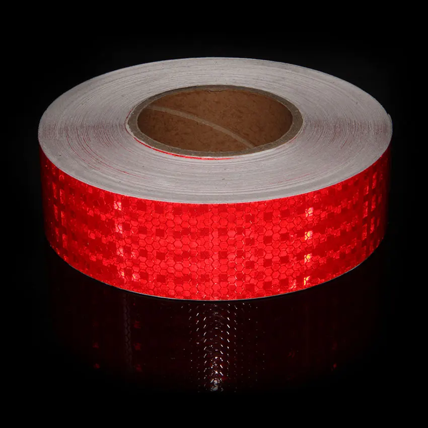 

5CMx50M Car Reflective Tape Stickers Auto Decoration Motorcycle Safety Sticker Helmet Reflective Safety Warning Tape PVC
