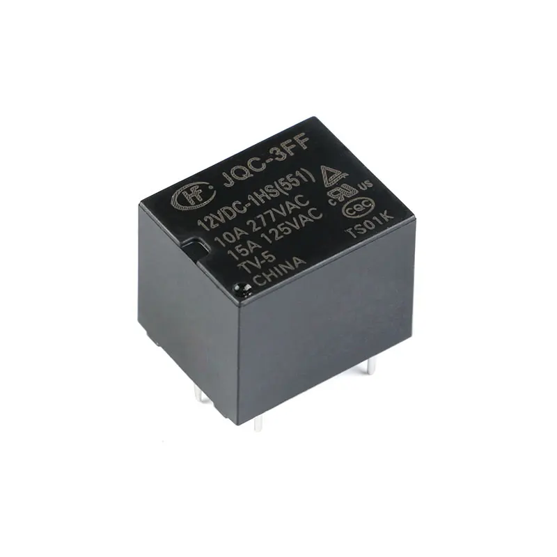 5 шт. реле HF3FF-JQC-3FF-5VDC-1HS 12VDC-1HS 24VDC-1HS(551) DIP4 5V 12V 24V DC 10A