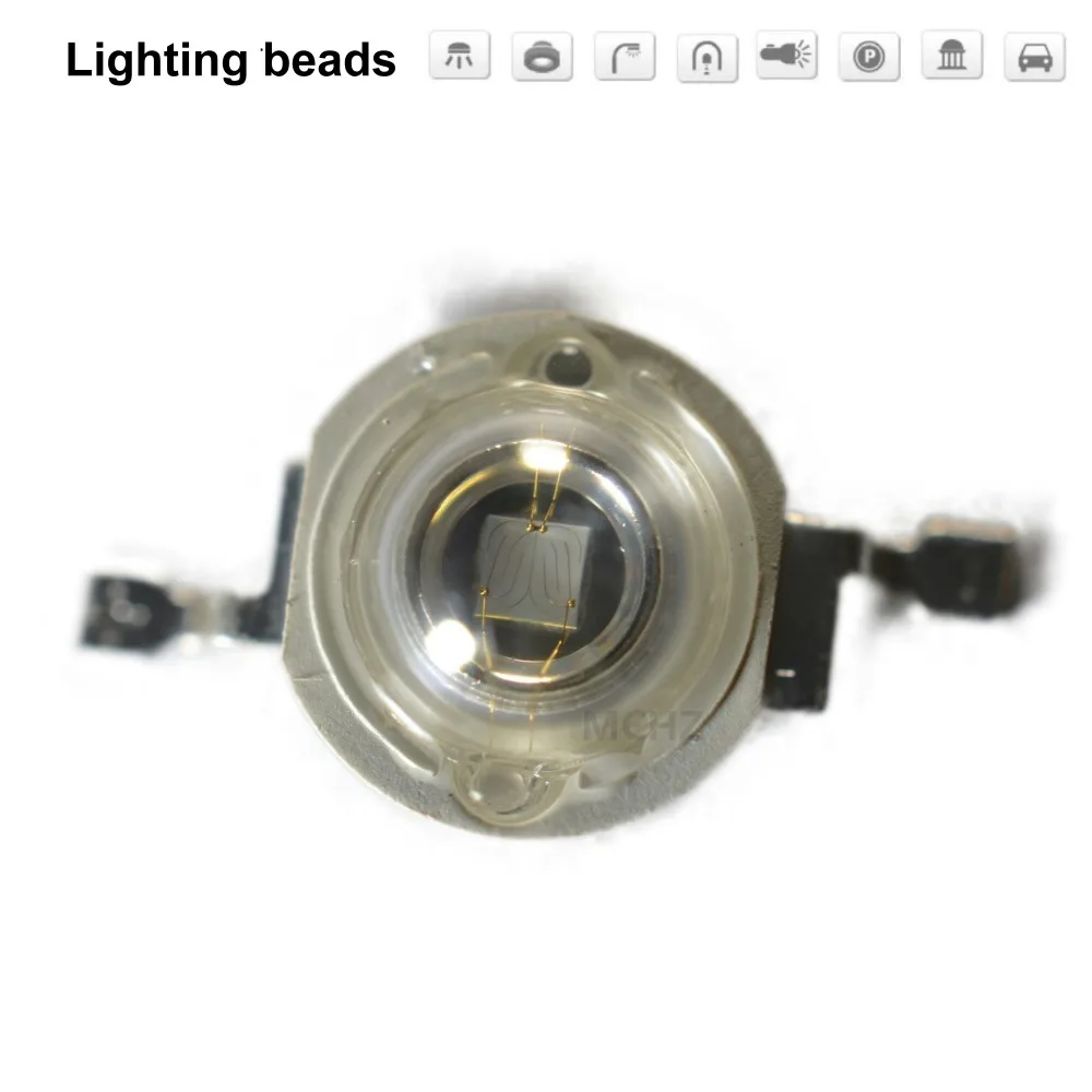 

60pcs 2.7w 2w 3w blue 460nm 465nm High Power LED Light-Emitting Diode LEDs Chip SMD For SpotLight Downlight Lam