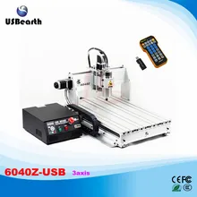 CNC 6040Z USB 3axis 2 2KW Router CNC machine with Limit Switch Metal Stone Drilling Milling