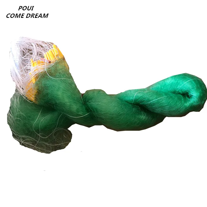 H2m L40m-50m 1layer 2cm-7cm mesh fishing net china sink fishing network rede de pesca fishnet fishing accessories fish strap