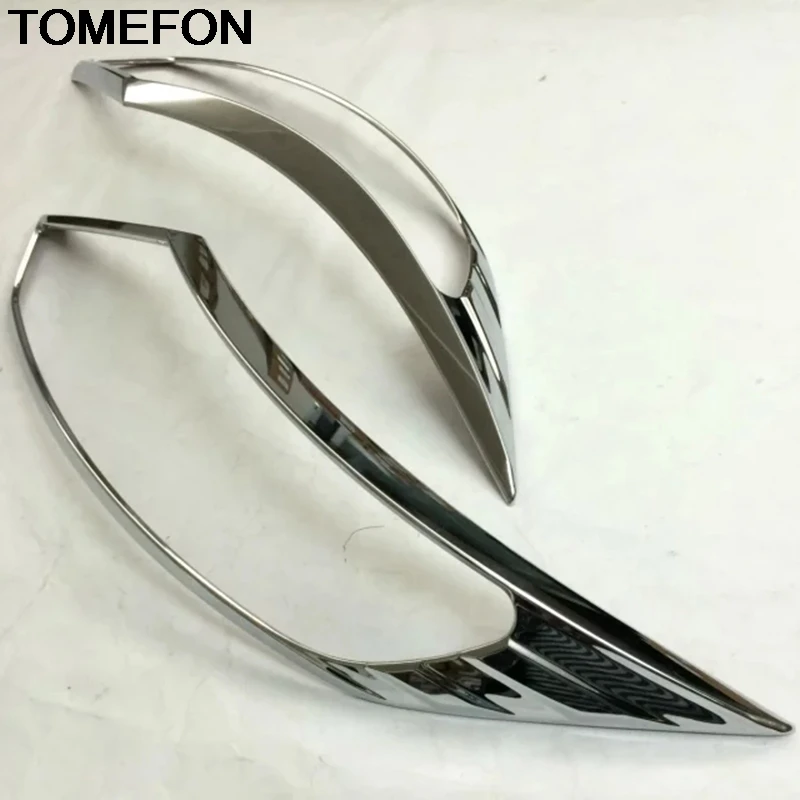 TOMEFON для Nissan Qashqai J11 2016 2017 2018 2019 светильник с передней головкой крышкой век внешняя