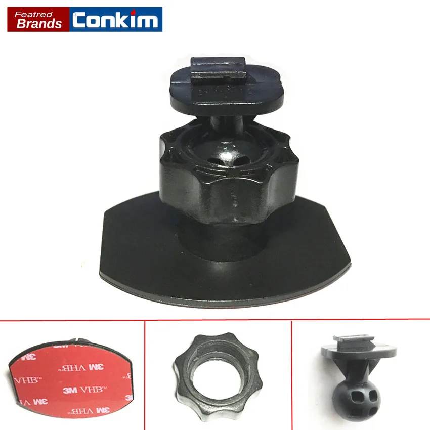 

Conkim 3M Paste Stick Car Camera Mount Holder 360 Degrees for G1W G1WH Car DVR Digital Camera 3m Sticky Car Bracket GPS Holder