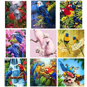 

diamond painting bird,animals,full square,diamond mosaic,cross stitch,parrot,diamond embroidery