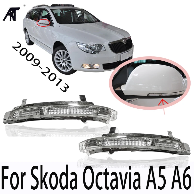 

Left or Right Side for Skoda Octavia Front Turn Signal Light Skoda Superb Wing Mirror Indicator Lamp 3T0 949 101/3T0 949 102