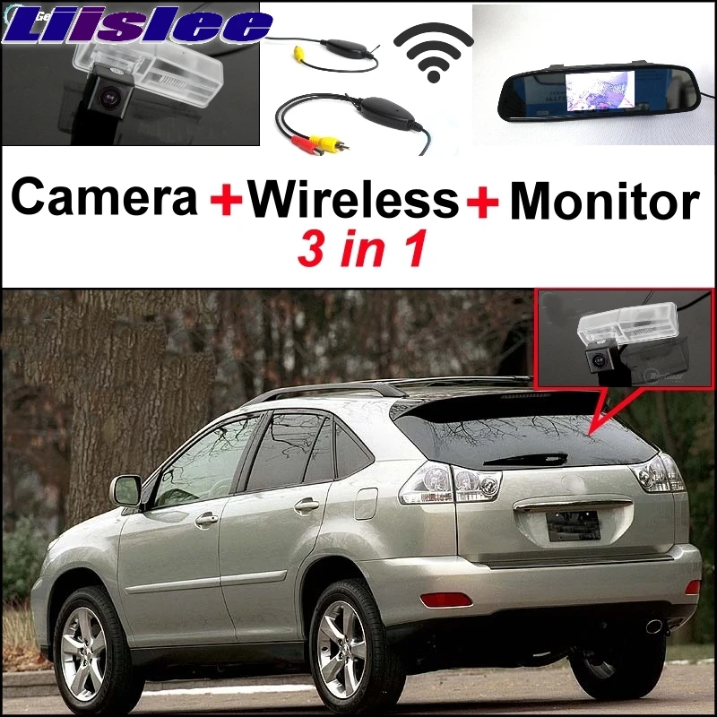 

Liislee Special Rear View Camera Wireless Receiver + Mirror Monitor Back Parking System For Lexus RX330 RX350 RX400h 2004~2009