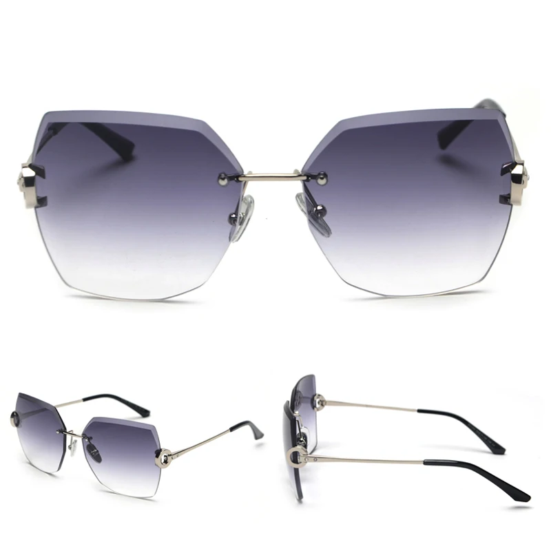 Ladies Sunglasses Big Square detail (6)
