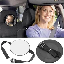 17*17cm Car Rearview Mirror Baby Safety View Back Seat Mirrors Child Facing Rear Ward Infant Care Safety Kids Monitor