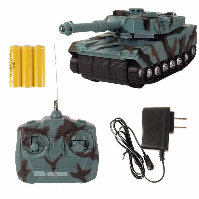 Abbyfrank rc Танк боевой танк Модель 1:22 360 Вращение Музыка Светодиодный радио дистанционное управление боевые пластиковые игрушки гусеничный трактор