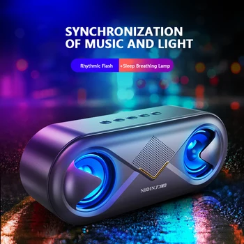 

Liqin S6 Wireless Bluetooth Speaker Home Overweight Subwoofer Outdoor Mobile Phone mini Stereo Portable Card
