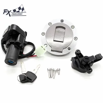 

12V Motorcycle Ignition Switch Gas Cap Fuel Tank Cover Seat Lock key Set For Yamaha XJR1200 XJR 1200 XJR400 1995 - 1998 1996