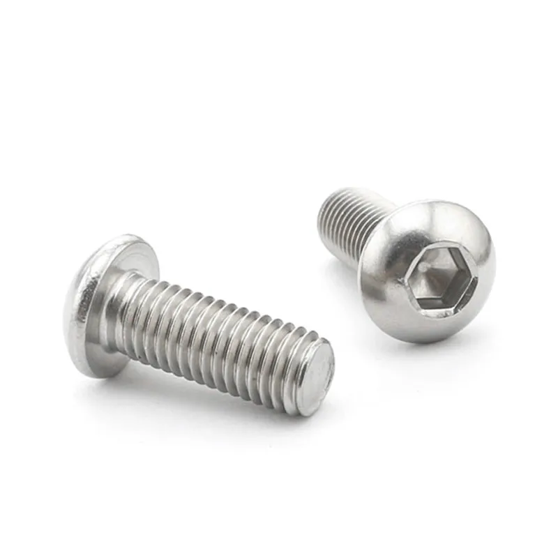 sourcing map M12 Thread 35mm 304 Stainless Steel Hex Screws Bolts 5pcs