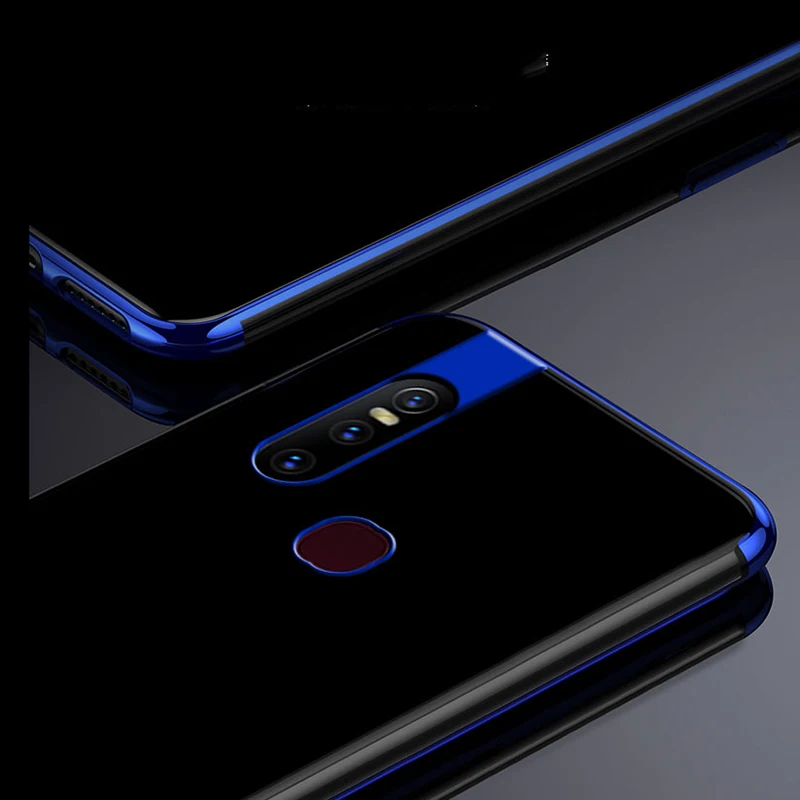 EXUNTON для Vivo V15 V15pro чехол бампер 15 Pro противоударный ультра тонкий прозрачный
