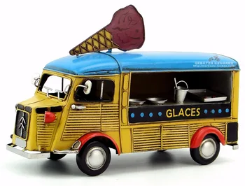 

Antique classical car model retro vintage wrought metal crafts for home/pub/cafe Ice cream decoration or birthday gift