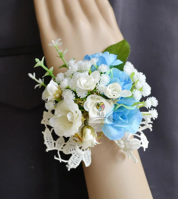 5pcs Lot Wedding Party Prom Mother Bride Bridesmaid Hand Wrist 5pcs Lot Wedding Party Prom Mother Bride Bridesmaid Hand Wrist Flower Women Corsage Artificial Rose