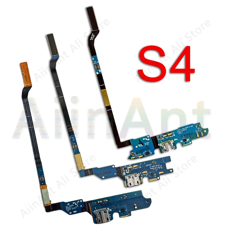 

USB DATE Charger Connector Port Dock Charging Flex Cable For Samsung Galaxy S4 i9500 i9505 E300L E300S E300K Repair Phone Part