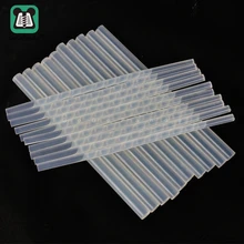 GOGOPANDA Freies verschiffen (10 Teile/los) ungiftig Transparent 7mm und 11mm X190mm Hot Melt Kleber Sticks für DIY