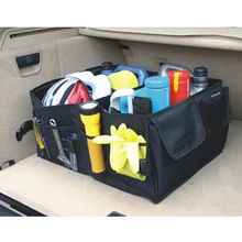 Складной автомобильный ящик для хранения багажника сумка автомобиля Toolbox мульти-использовать инструменты Органайзер сумка в багажнике автомобилей для стайлинга автомобилей