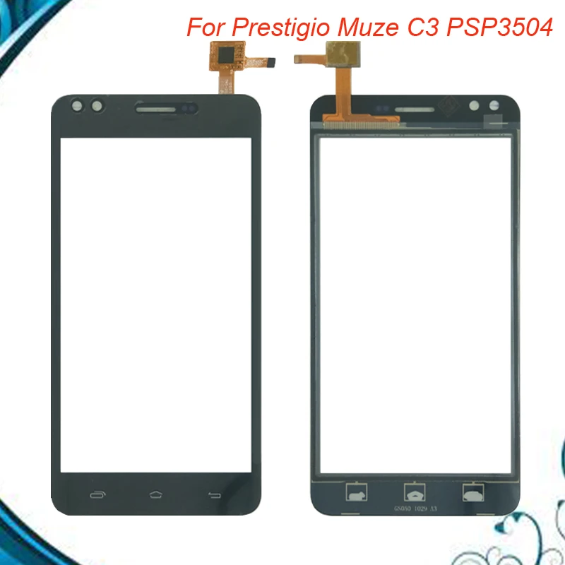 

Touch screen For Prestigio Muze C3 PSP3504 Duo PSP 3504 Duo Digitizer Panel Sensor Lens Glass IN Stock