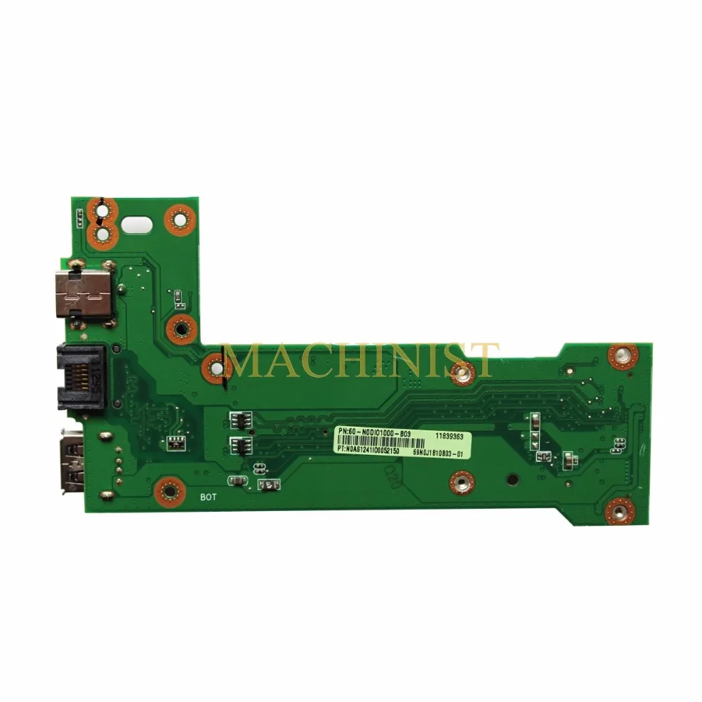 Плата K42JR REV: 2 1/K42JC 1 IO для Asus K42J X42J A42J A40J K42JC K42JZ K42JY K42JV X42D K42D K42F плата питания
