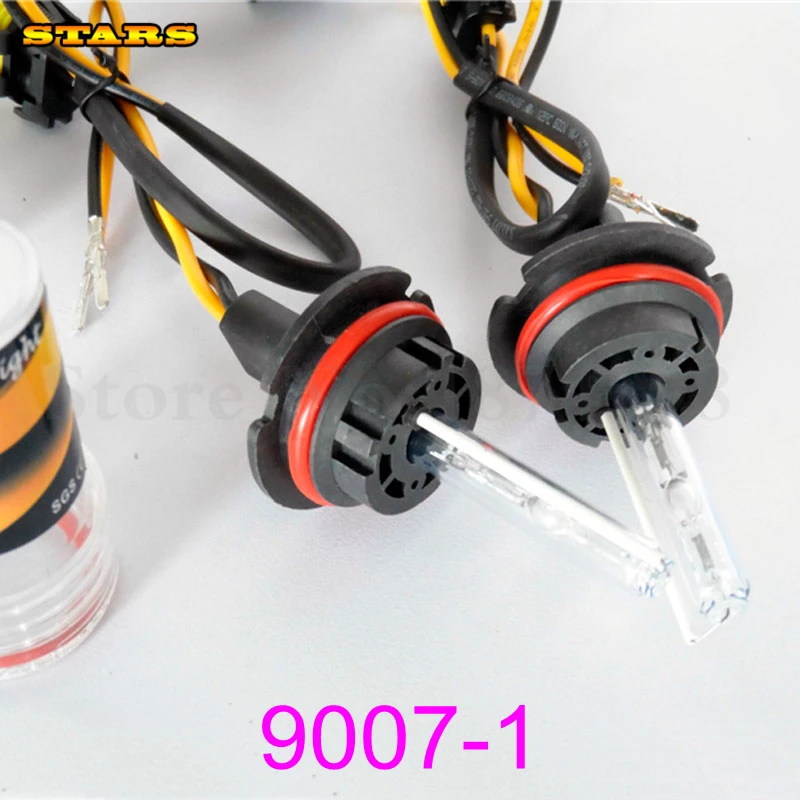 1 pair 9007 1 Xenon HID Bulbs 35W 12V Replacement Head Light Single