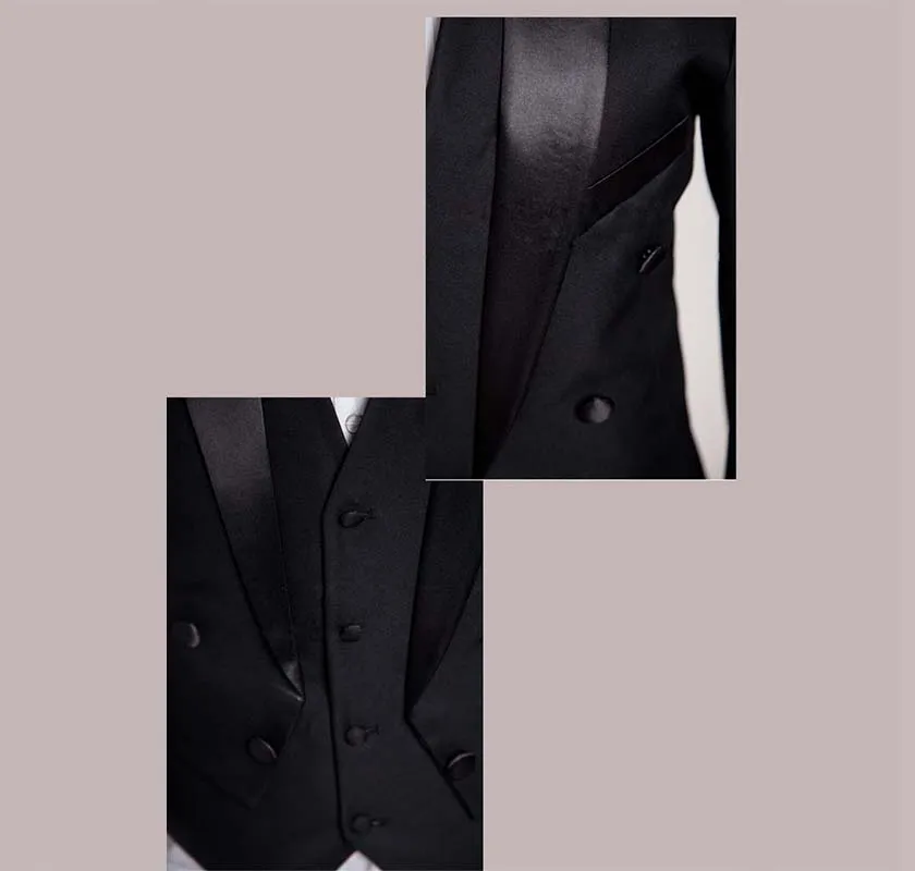 Classic Design Men Black&White Wedding Suit/Groom Tuxedo/Evening Party/Costumes Tailcoat 4pieces Blazer(Jacket+pants+Belt+Tie) Classic Design Men Black&White Wedding Suit/Groom Tuxedo/Evening Party/Costumes Tailcoat 4pieces Blazer(Jacket+pants+Belt+Tie)