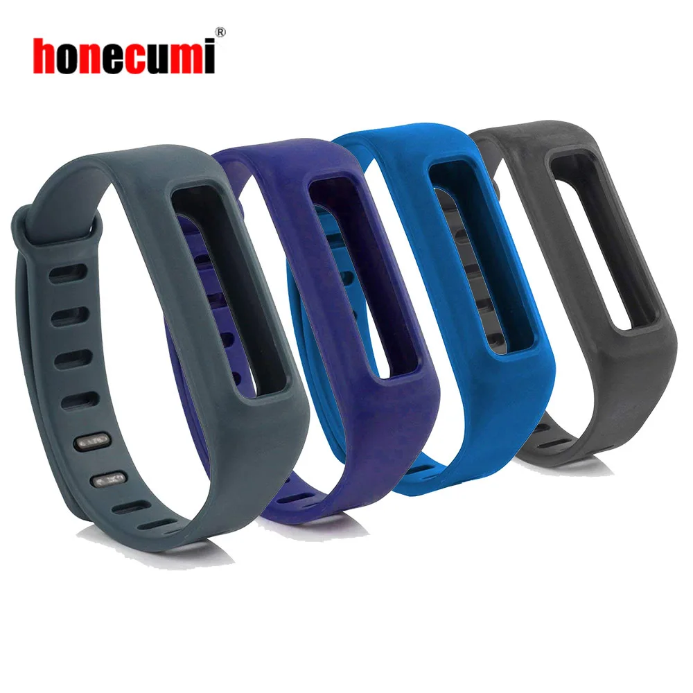 Honecumi 4 упаковка для Fitbit One Bands сменный мягкий силиконовый браслет ремешок