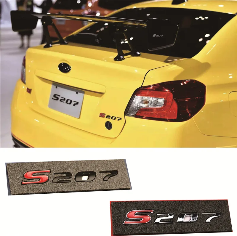 MATE BIRDS Subaru WRX STI S207 модифицированный логотип автомобиля автомобильные