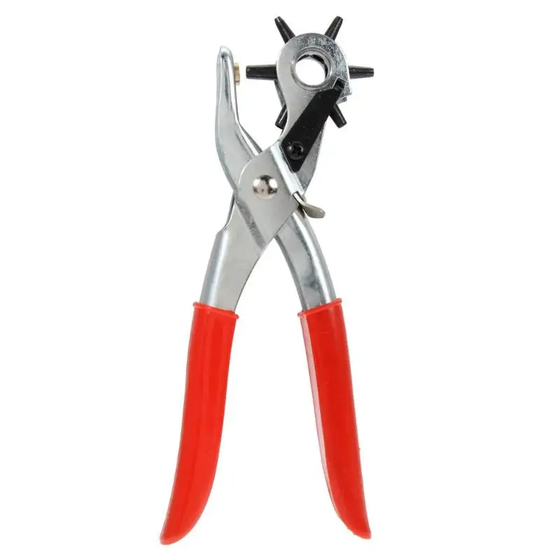 

Punch Plier Revolving Leather Strap Watch Band Belt Hollow Hole Puncher Punch Plier for Leather Strap Watch Band Belt Punching