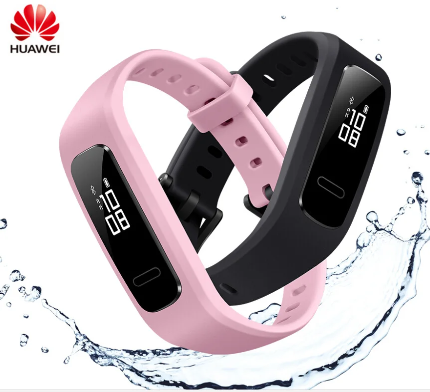 

Original Huawei Band 3e Smart Wristband Smart Sports Watch Passometer Bracelet 6-axis Sensor Waterproof Running Monitoring
