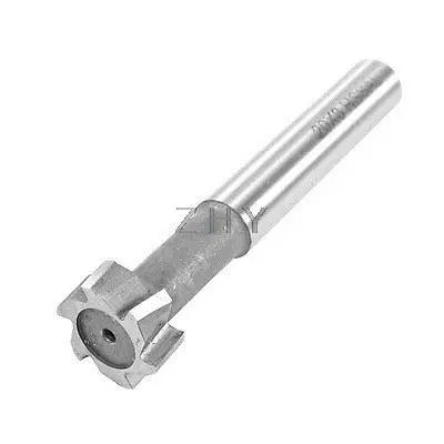 

HSS Hardware Cutter 3/4" x 5/16" 6 Flutes T Slot End Mill Cutting Tool