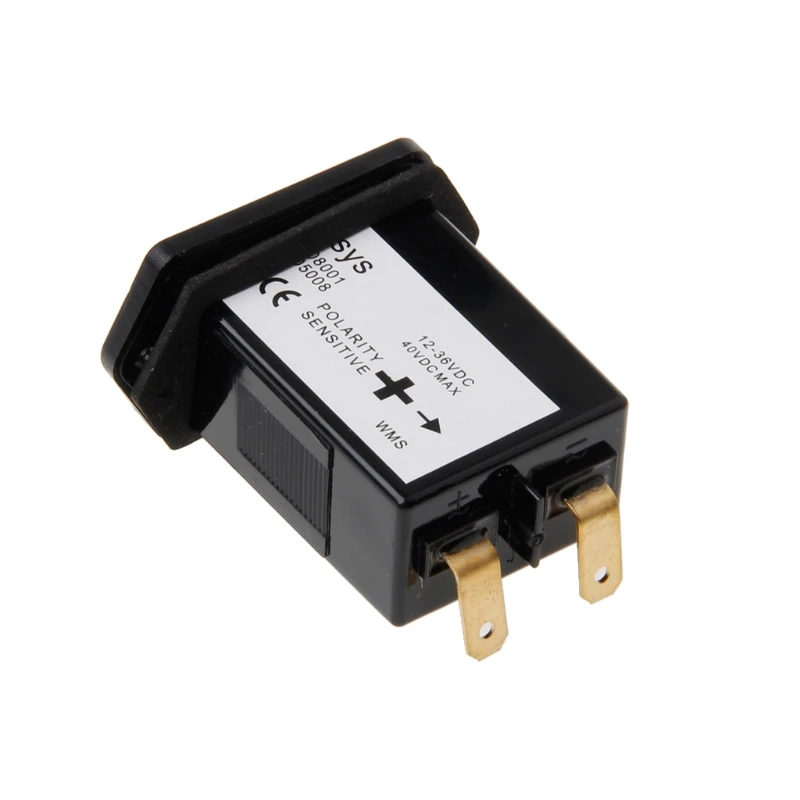 DC10V-80V Generator Sealed Hour Meter Counter For Boats Trucks Tractors Cars