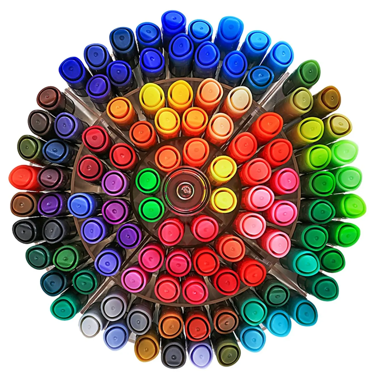 Conjunto de Cores Deli Aquarela Caneta Crianças Lavável Cor Escola Primária Arte Multicolorido Pintura Pincel Desenho Canetas 100