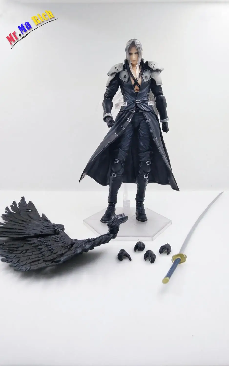 Anime Figure 25cm Final Fantasy Vii 7 Sephiroth Pvc Action Figure Collectible Model Toys Doll With Box Anime Figure 25cm Final Fantasy Vii 7 Sephiroth Pvc Action Figure Collectible Model Toys Doll With Box