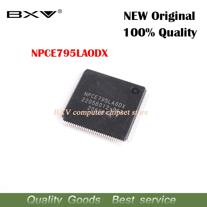 

2pcs NPCE795LAODX NPCE795LA0DX QFP-128 new original free shipping