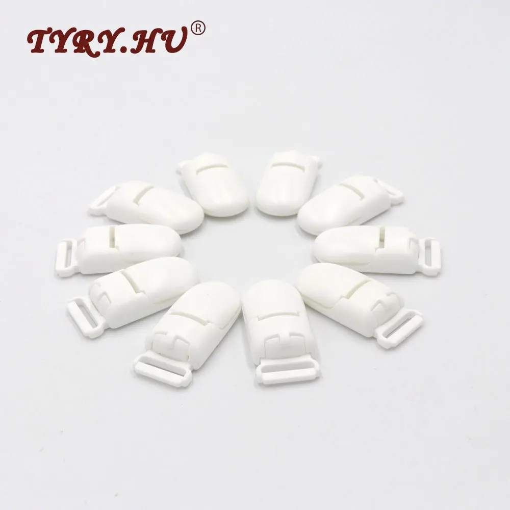 

TYRY.HU Plastic Pacifier Clips Holder Mouth Design Soother Baby Dummy Clip Holder For Necklace Teether Clasps DIY Pacifier Chain