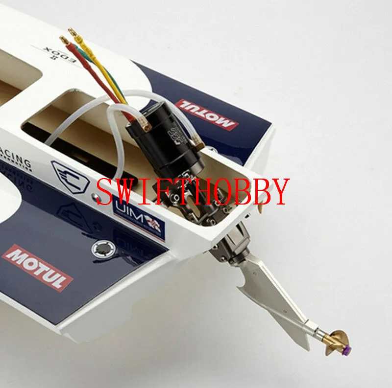 Alloy F1 rowing Brushless motor shaft power output system rc boat