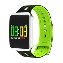 Топ часы цветной смарт-браслет OLED сенсорный экран Смарт-браслет пульсометр кровяное давление браслет с монитором сна звонки напоминание