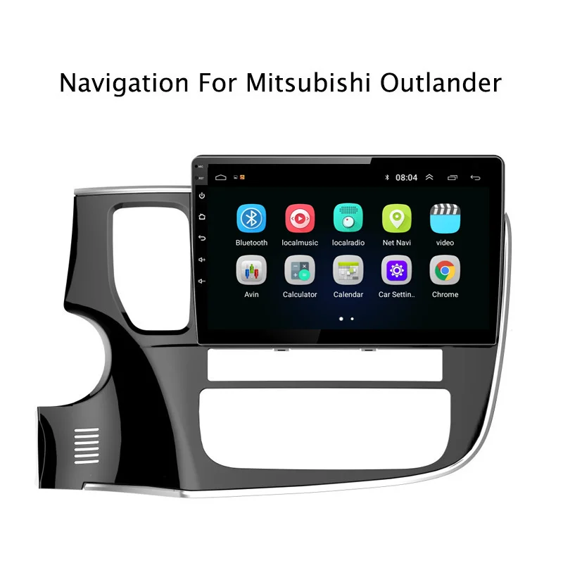 10 1 &quot2.5D IPS Android 8 автомобильный DVD GPS плеер для Mitsubishi Outlander 2013 2018 Радио стерео
