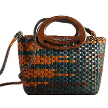 Женские сумки из натуральной кожи, модная синяя сумка, новые ретро броские цветные кожаные ручные сумки ручной работы