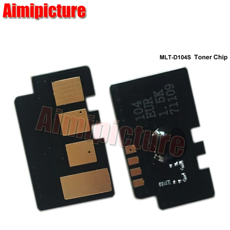 Для samsung ml 1660 ml1665 Φ ml-1660 ML-1865 ML-1860 3207 ML-1861 D104S 104 1 5 K Тонер-чип 2 шт./лот | Компьютеры и