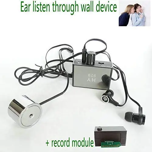 

HBUDS New HY929 Super Sensitive Listen Thru-wall Contact/probe Microphone Amplifier System