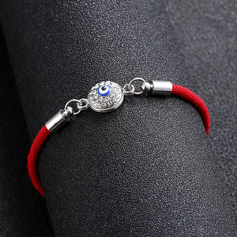 Cute Allah Muslim Religious Heart Moon Bracelet for Women's Eid al-Fitr Jewels of Fatima Eye of Evil Spirit Gift Wholesale