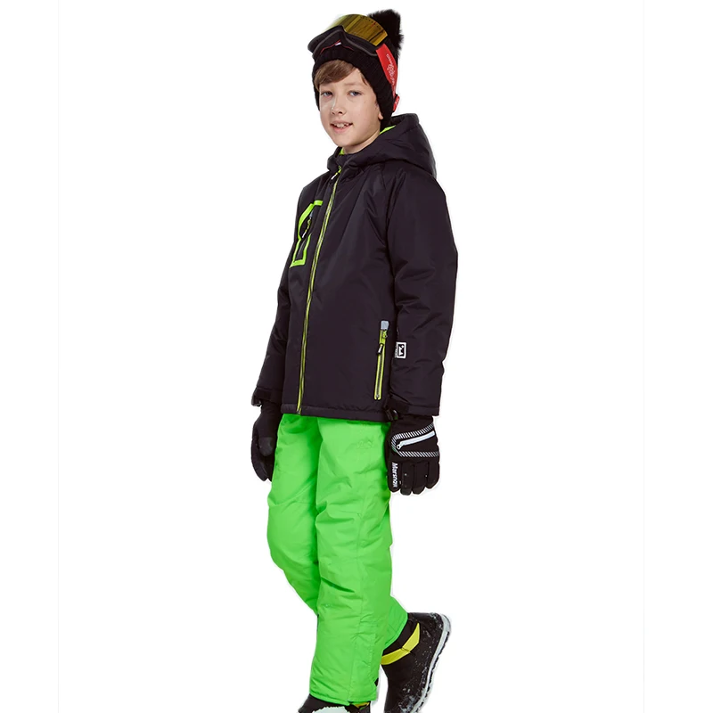 Goedkoop Detector Jongens Ski Snowboard Set Winter Waterdicht Winddicht Kids Ski Jas Kinderen Outdoor Warm Hooded Sport Past
